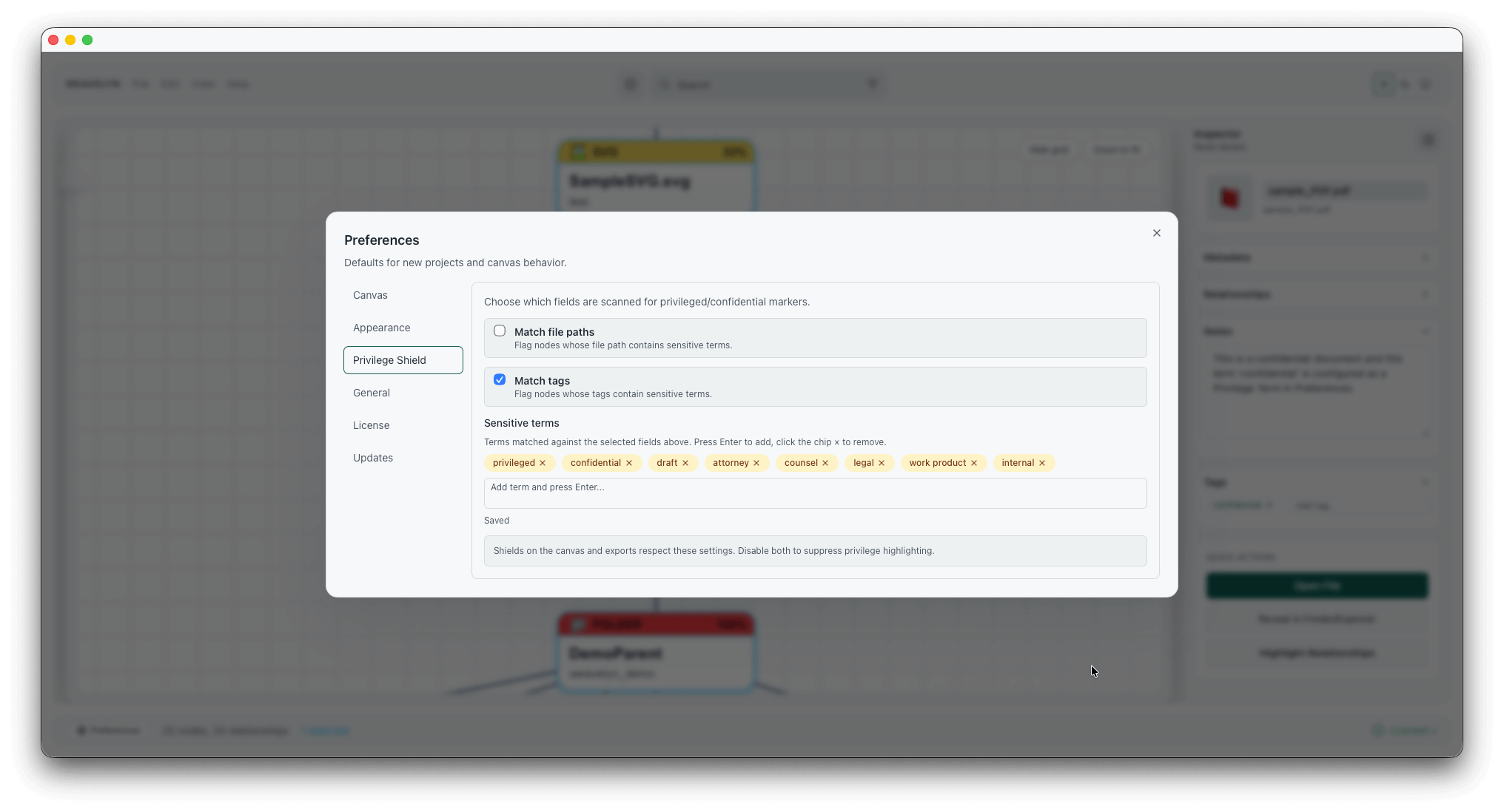Privilege Preferences